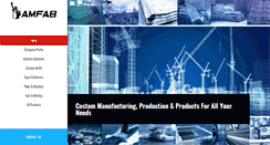 Desktop Screenshot of amfab.ca
